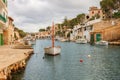 Small fishing port in Cala Figuera, Santanyi, Mallorca, Spain