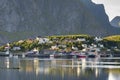 Small fishing port Reine, Lofoten Islands, Norway Royalty Free Stock Photo