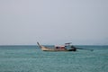 A fishing schooner in the waters of the Gulf of Thailand Royalty Free Stock Photo