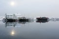 Small fishing station on Lofoten Islands, Norway Royalty Free Stock Photo