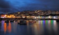 Small fishing town of Brixham in Devon