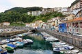 Small fishing village of elantxobe at basque country, Spain Royalty Free Stock Photo