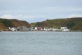 Small fishing village in North Wales