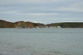 Small fishing village in North Wales