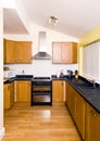 Small Fitted Kitchen Royalty Free Stock Photo
