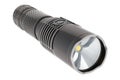 Small Flashlight, LED flashlight. 3D rendering Royalty Free Stock Photo