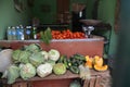 Small food store with vegetables in the center of CardenÃÂ°s