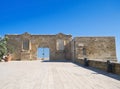 The small fort in oldtown of Bari. Apulia.