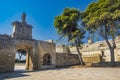 The small village of Acaya, Lecce, Italy