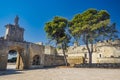 The small village of Acaya, Lecce, Italy