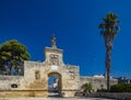 The small village of Acaya, Lecce, Italy