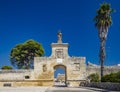 The small village of Acaya, Lecce, Italy