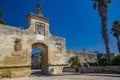 The small village of Acaya, Lecce, Italy