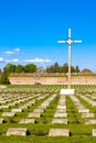Small Fortress Theresienstadt with cemetery, Terezin, Czech Repu Royalty Free Stock Photo