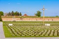 Small Fortress Theresienstadt with cemetery, Terezin, Czech Repu Royalty Free Stock Photo