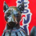 Small Fox (Inari) Shrinr at Sumiyoshi Grand Shrine (Sumiyoshi-taisha) in Osaka