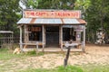 Small funky saloon in the Texas hill country