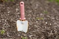 Garden Spade Stuck in Dirt, Gardening