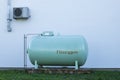 A small gas tank for liquid gas Royalty Free Stock Photo