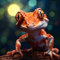 Gecko Photoshoot: Realistic 5k Hd Wallpapers For Iphone