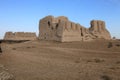 Small Girl Castle is located in Turkmenistan. Royalty Free Stock Photo