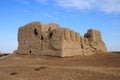 Small Girl Castle is located in Turkmenistan. Royalty Free Stock Photo