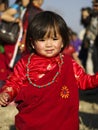 Small Girl in Gurung Attire