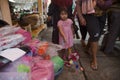 SMALL GIRL ON TRADITIONAL MARKET