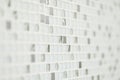 Small glass mosaic wall tile texture background. Royalty Free Stock Photo