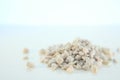 Small Grain White Stones in a Pile Royalty Free Stock Photo