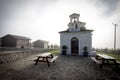 Small greek chapel in Epirus-Mountains Royalty Free Stock Photo