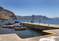 Small Greek fishing harbor