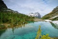 Small green Lake in lake Oesa trail