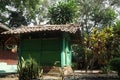 Small Green Room in Javanese Historical Sendang Sani Tlogowungu in Pati, Central Jav, Indonesia_1