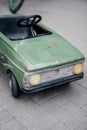 Small Green Toy Car USSR