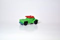 Small Green Toy Military Jeep Royalty Free Stock Photo