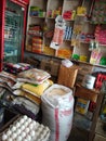 It is a small grocery shop of the india town