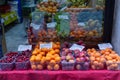 Small grocery store with fresh fruit and vegetables