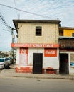 Small grocery store with hand-painted Coca-Cola signs, in Tulum, Quintana Roo, Mexico