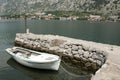 Small group of sail boats in a marina