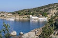 Small gulf and dock in Chalkidiki, Greece
