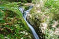 small gush produced by the river alento in abruzzo