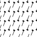 Small hand shovel pattern seamless vector