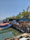 small harbor in Bali