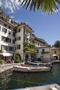 Small harbor on Lake Garda.