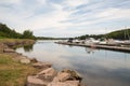 The small harbor of Montague on Prince Edward Island