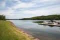 The small harbor of Montague on Prince Edward Island