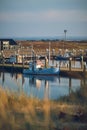 Small Harbor of Thorsminde in Denmark