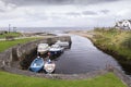 Small harbour at blackwaterfoot arran