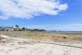 The harbour in the village of Kermengi. Brittany Royalty Free Stock Photo